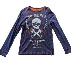 Helix brand long sleeved sized medium men's shirt
